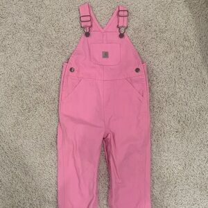 Carhartt Bright Pink Bib Overalls